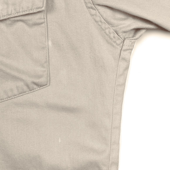 Vintage Wrangler Western Shirt Adult MEDIUM Brown Tan 80s Cowboy Workwear Ranch - Picture 6 of 9